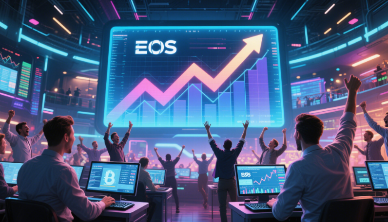EOS价格飙升9%，正向12月的1.5美元高点迈进