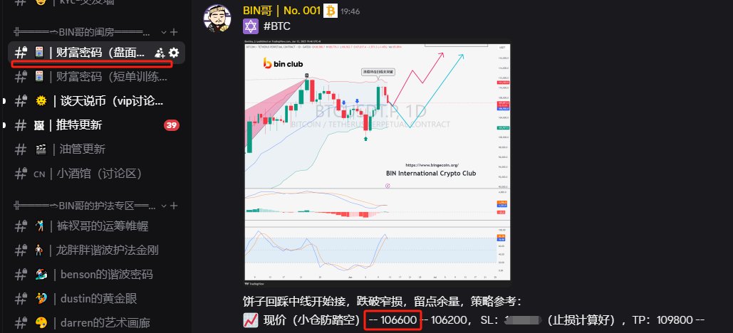 #BTC 插下106600就是给我们埋伏上车么？也太好心了吧，感谢机构爸爸们赏饭吃