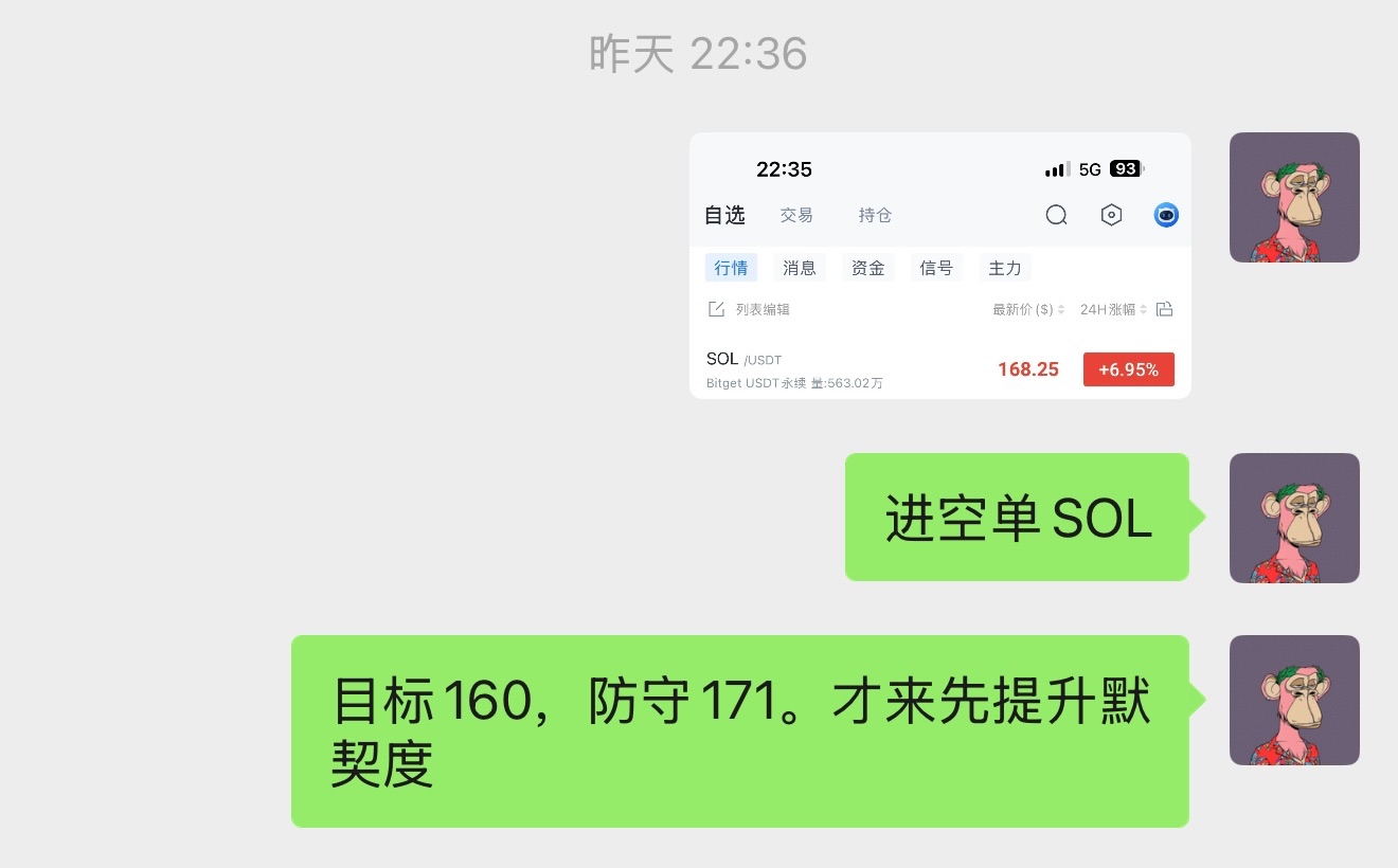 SOL 逃了波小顶，还是空才最舒服。性价比是极高的