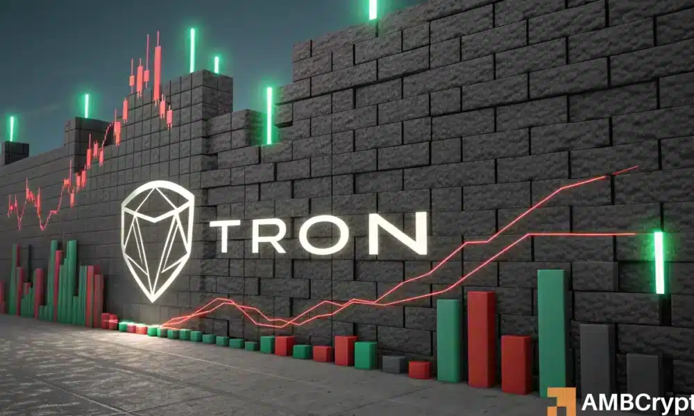 TRON 多头必须捍卫这一支撑位才能实现复苏——他们能做到吗? TRON 多头必须捍卫这一支撑位才能实现复苏——他们能做到吗?