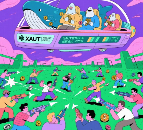 黄金代币RWA赛道内卷：XAUT、PAXG、USDT谁更抗跌？