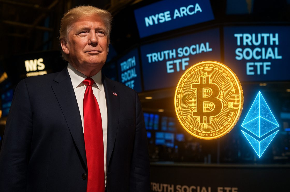 纽约证券交易所 Arca 寻求美国证券交易委员会批准 Truth Social 75% 比特币、25% ETH ETF 纽约证券交易所 Arca 寻求美国证券交易委员会批准 Truth Social 75% 比特币、25% ETH ETF