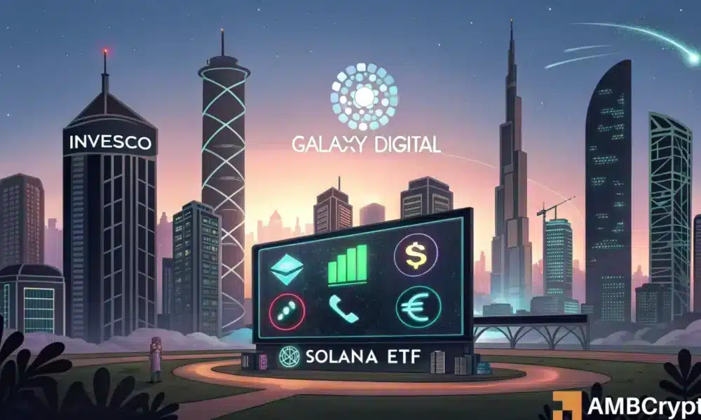 Invesco、Galaxy 加入 Solana ETF 热潮——目前有 9 家发行商正在争夺 SEC 批准! Invesco、Galaxy 加入 Solana ETF 热潮——目前有 9 家发行商正在争夺 SEC 批准!