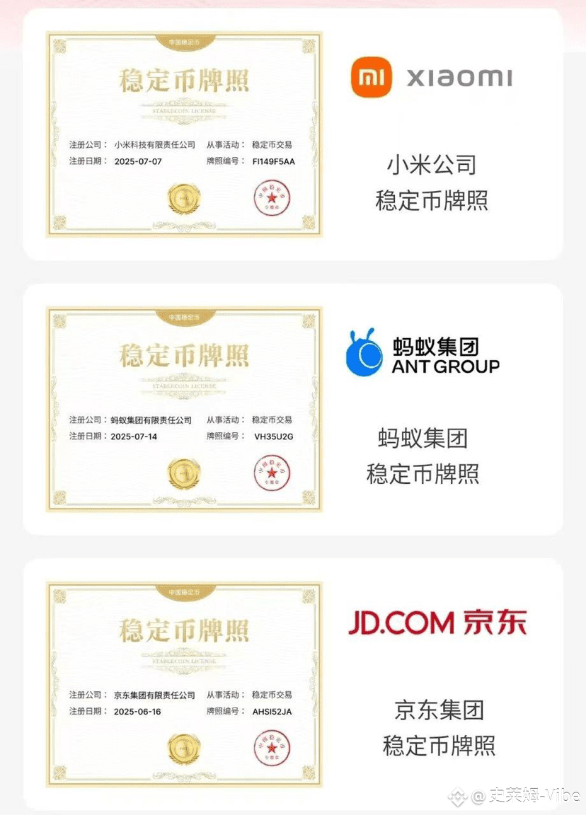 稳定币牌照？