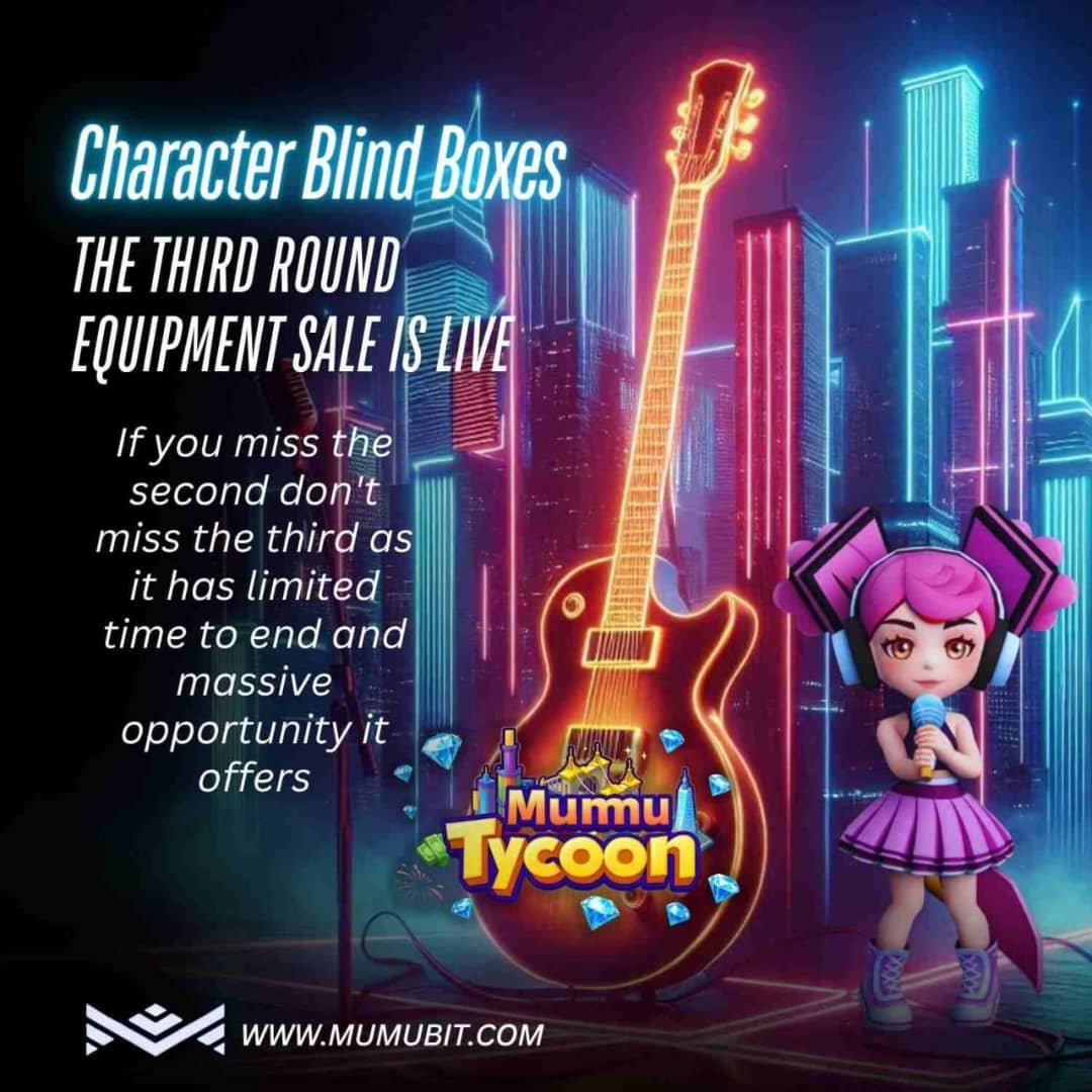 Character Chest: Unlock rare and high-potential GameFi assets
Owning a Character Chest in @MumubitOfficial is not only exciting, but also strategic.

Rare characters can boost your return on investment in both races and resale.

Explore 🔓 https://t.co/GqIg2PRwCf
#x_plore #BlindBoxAlpha #NFTStrategy