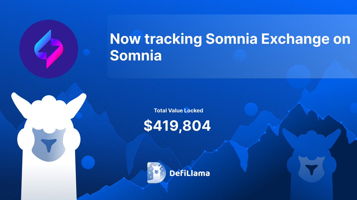 Now following @somniaexchange on @Somnia_Network

Somnia Exchange is an AMM decentralized exchange on the Somnia Network.