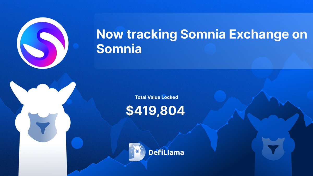 Now following @somniaexchange on @Somnia_Network

Somnia Exchange is an AMM decentralized exchange on the Somnia Network.