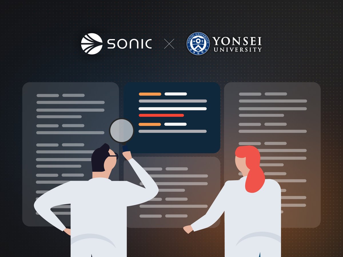 Sonic is proud to continue supporting world-class blockchain research.

We have awarded $70,000 to Professor Burgstaller's lab at Yonsei University, bringing the total funding to $150,000.

The lab has pioneered methods that reduce blockchain testing time from weeks to hours, enhancing the development of SonicVM. The new funding will be used for more efficient data storage and larger-scale transaction execution.

At Sonic, we believe academic collaboration is key to building a high-performance settlement layer. Together, we are advancing the infrastructure necessary for the future of finance.