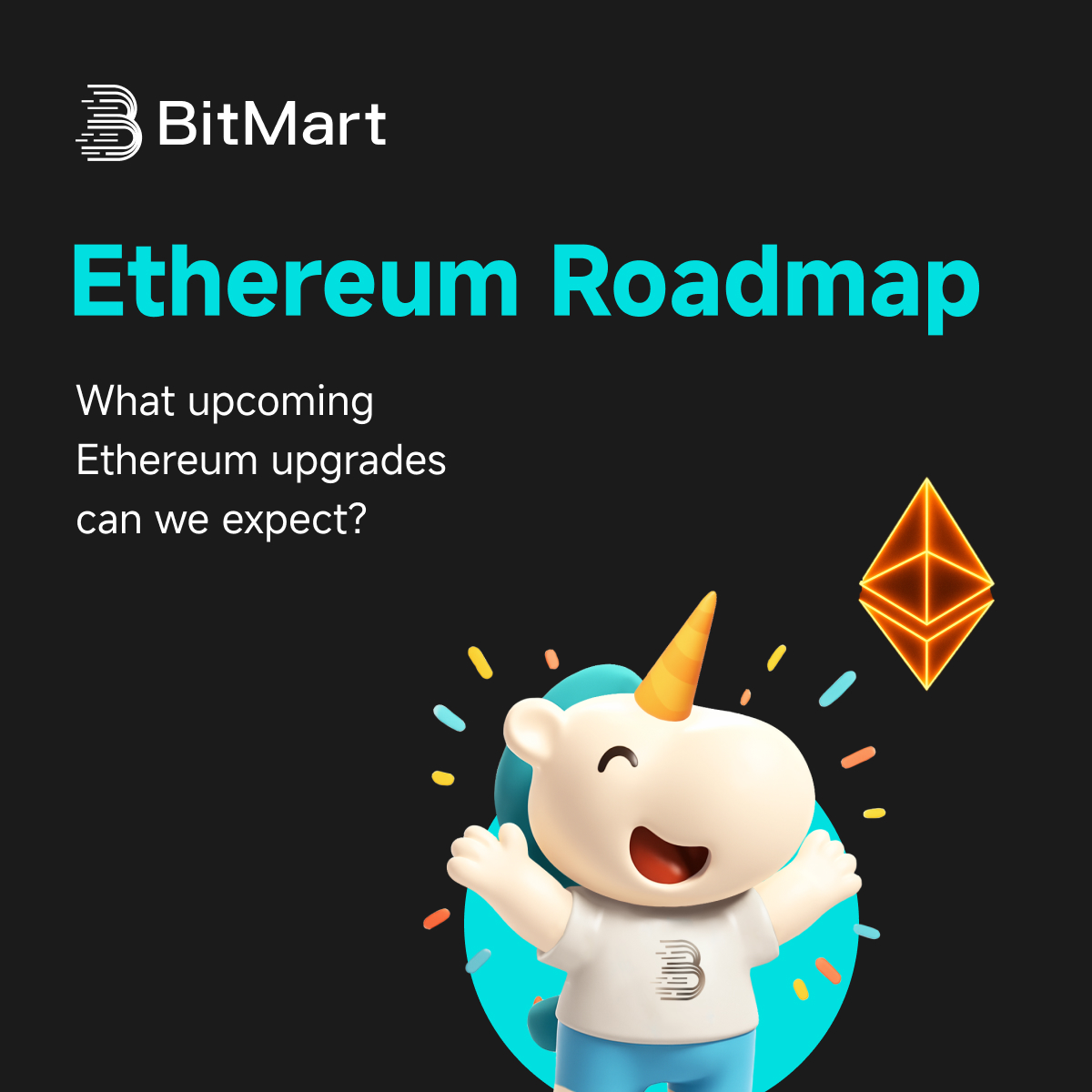 💡 #BitMartBite: Learn about the $ETH roadmap

On Monday, September 15th, #Ethereum celebrated the third anniversary of its transition to a Proof-of-Stake (PoS) consensus mechanism through a "merge."

To commemorate this anniversary, the Ethereum Foundation announced a new privacy roadmap, bringing end-to-end privacy features to the Ethereum network:

🔹Privacy Writes: Enables on-chain recording of confidential data.
🔹Privacy Reads: Ensures only authorized parties can view on-chain data.
🔹Privacy Proofs: Provides privacy protection for transaction verification.

These updates will make private transactions on Ethereum as seamless and cost-effective as public transactions! 🔐

Looking ahead, one of the most anticipated upgrades is the #Fusaka upgrade, expected to be released in Q4 2025.

This upgrade will significantly improve Ethereum's scalability, security, and user experience:

👉The Osaka execution layer will streamline transaction processing, increasing the network's capacity to handle more transactions. 👉The Fulu consensus layer will enhance network security, ensuring faster and more reliable transaction validation.

The Fusaka upgrade will help Ethereum scale to meet the needs of a growing ecosystem while maintaining its core decentralization and security. 🚀

Stay tuned to #BitMartBite for more updates and to keep learning!

#Ethereum #Blockchain #ETH #SmartContract