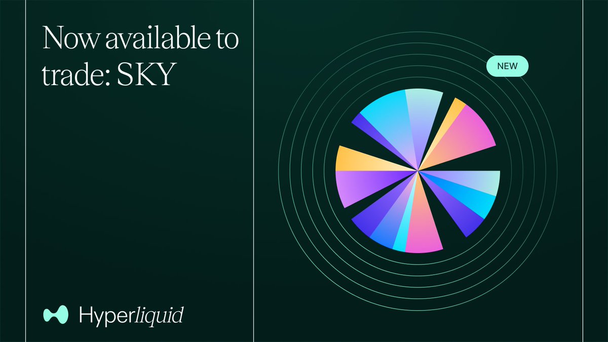 By community request, you can now long or short $SKY with up to 3x leverage.

Listing does not constitute an endorsement of the project. Past performance does not guarantee future results. Do not trade assets you are unfamiliar with and do not understand the risks involved. Exercise caution. NFA regulations.