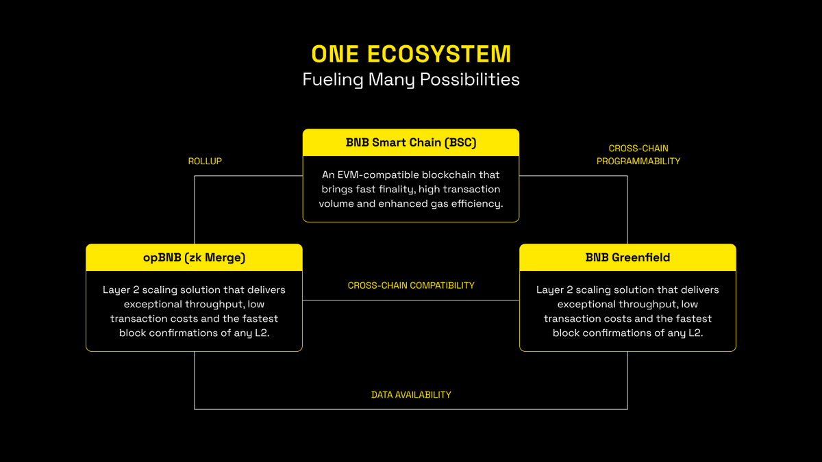 Tokenization requires more than just speed; it also requires the right infrastructure.

BNB Chain's One BNB architecture is ideally suited for:
🔸 BNB Smart Chain – secure, low-cost execution with real-time finality
🔸 opBNB – a high-throughput rollup system
🔸 Greenfield – decentralized data storage

The result? Fast settlement. Low fees. Compliant tools.

Learn more about tokenization on the BNB chain 👇