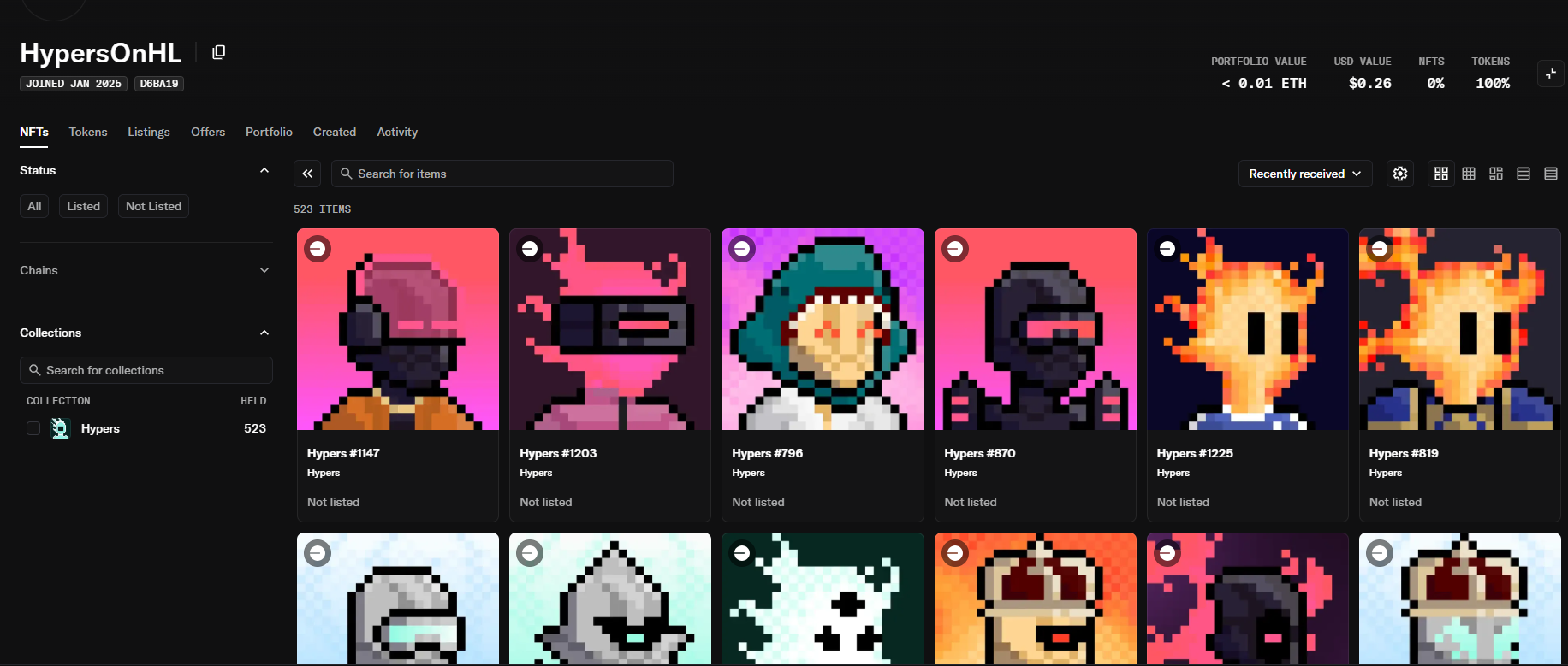 Hyperliquid NFT的身份革命：是否重现nft神话- 币界网