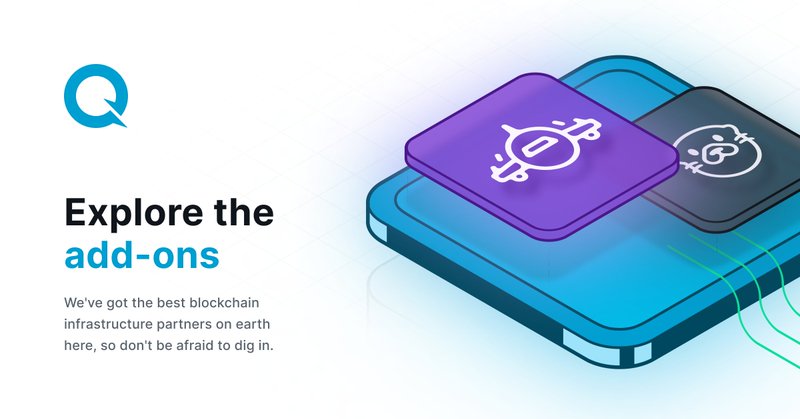 September was a busy month for QuickNode.
New products, new partners, new events.

Catch up on what you missed! 👇🧵

We've added annual subscriptions for the Marketplace plugin! Switch from monthly to annual subscriptions and get a 15% discount.

On Solana, we've added the following transaction charts:

→ Total Transaction Volume (Arrived vs. Dropped)
→ Arrival Rate
→ Arrival Time (Completed)
→ Volume Sent by Fee (by Fee Tier)
→ Total Arrived by Fee (by Fee Tier)

Sent to Streams, Functions, and Webhooks:

✔️ Plasma Mainnet
✔️ Bitcoin Cash Mainnet and Testnet

September is over! 🎬

Stay tuned for October! 👀