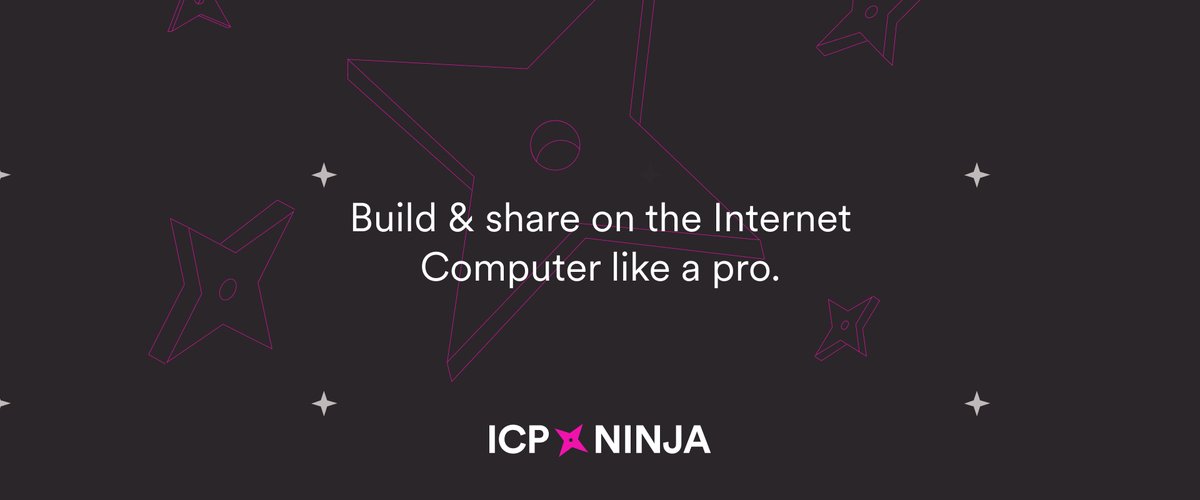 🥷 ICP Ninja

Achieve new milestones to enhance your ICP development experience✅

New Features👇

🧵 1/3

🏗️ Workflow upgrades

CycleOps integration ➡️ Seamless deployment to the ICP mainnet

Free coupon airdrop for all users ➡️ Publish your project live

Live preview in the editor ➡️ Monitor containers and applications in real time

GitHub integration ➡️ Click the Import button in the top right corner of the editor

🧵 2/3

🌱 New, cloneable projects

🟠 Bitcoin wallet
🖼️ Image gallery
🎫 NFT creator
🔒 Cryptonotes
🧪 Solana chain integration
🤖 OISY wallet integration

…and more hackathon highlights ✨

🧵 3/3

🏙️ Community + User Experience Improvements

Publish your work and get recognized in the new Community Projects section 🙏

Set a custom username to show your presence ✌️

Enable Dark Mode (auto-sync or manual) for more comfortable work 🌚

Submit your project and win a 10 ICP bounty 💸 ⏬

Go

//End of Topic