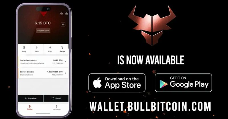 Bull Bitcoin launches BULL Wallet: a privacy-first Bitcoin wallet for everyone, now available globally on iOS via @bitcoinmagazine