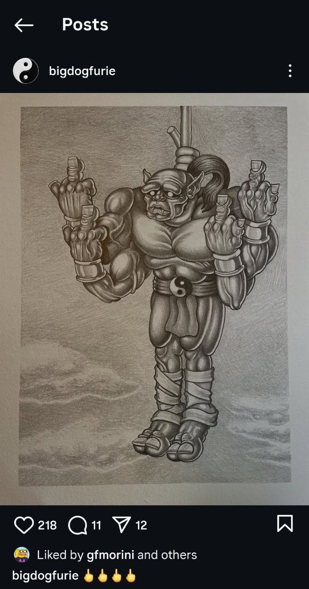 Goro is the latest character created by artist Matt Furie. @GoroMattFurie

Recently appeared on Furie's official Instagram.

Perfect. APE now

ca: 0xacbf265d834c25993d6836d8555be62d3742e5c0