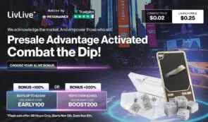 倒计时开始：LivLive ($LIVE) 推出 96 小时闪购——这会是 2025 年最佳加密货币预售吗？