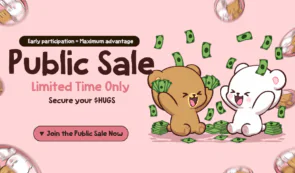 Milk Mocha 的 $HUGS 预售在白名单名额售罄后正式上线，引发全球抢购热潮！