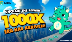 市值突破100万美元且持续攀升：BullZilla 稳居今年最佳100倍加密货币榜单，Tron 和 Cardano 领涨。