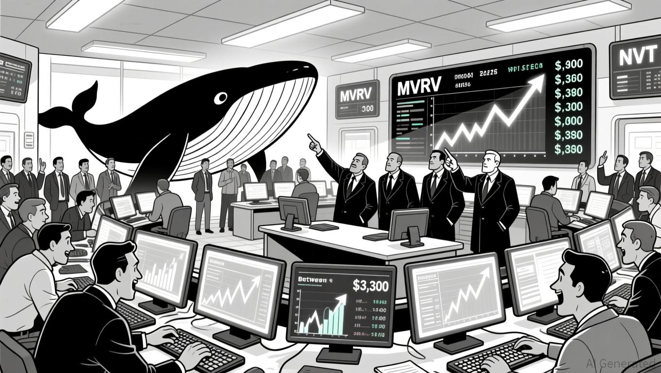 以太坊巨鲸活动作为市场情绪和价格动能的领先指标