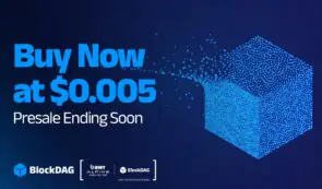 XRP价格在2.60美元附近停滞不前，ASTER股价暴跌57%，而BlockDAG以0.005美元的价格入场，预售规模超过4.35亿美元，预示着其潜在收益将达到100倍。