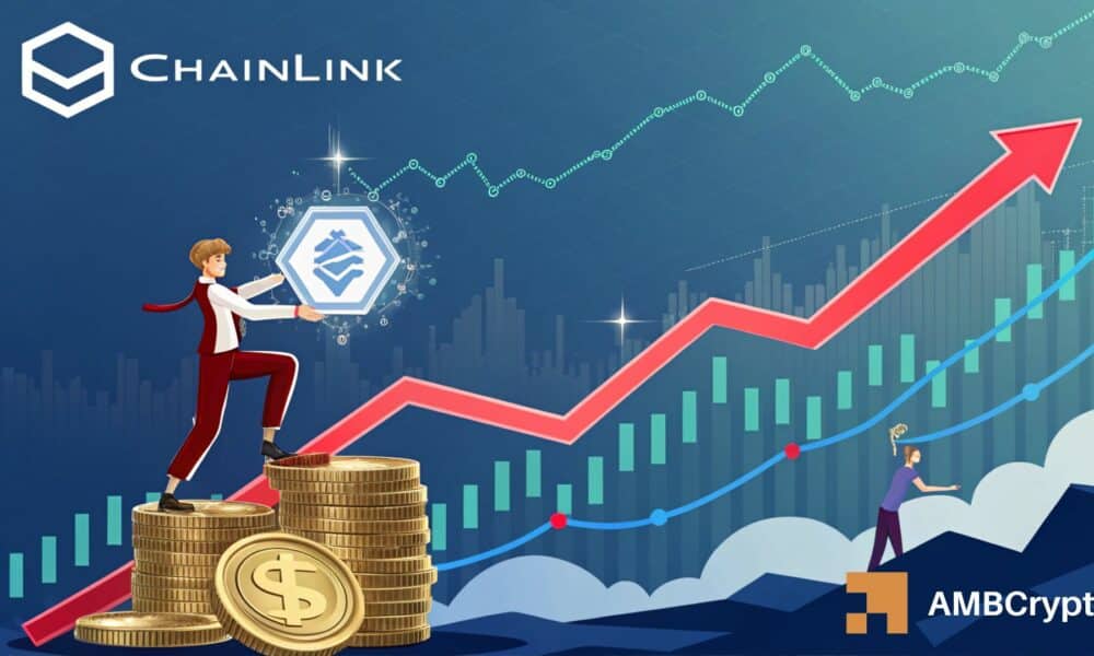 Chainlink 下一个目标价会是 19 美元吗？LINK 巨鲸资金外流暗示着……