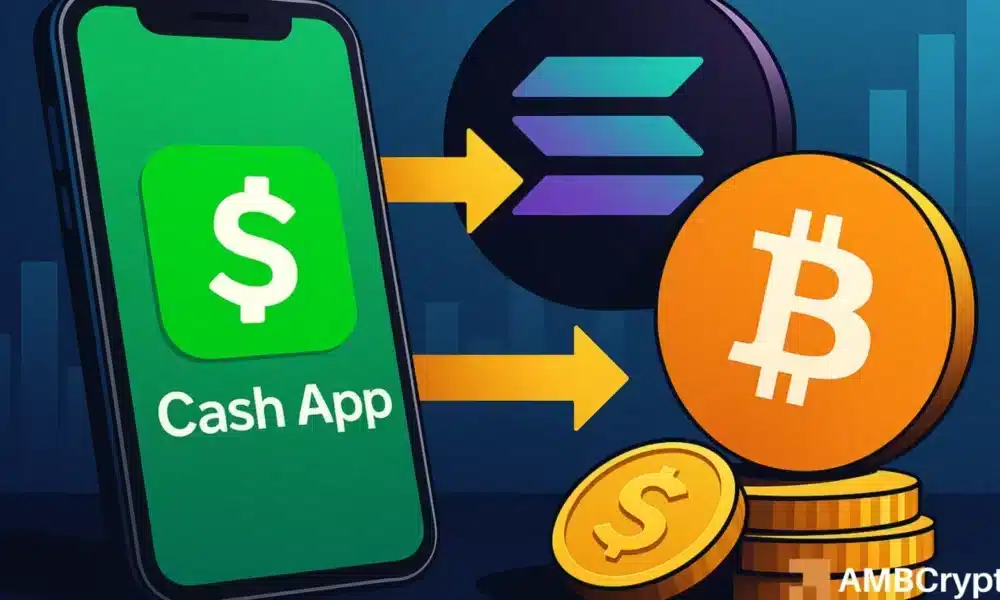 为什么 Cash App 的稳定币支付将使用 Solana 而不是比特币？