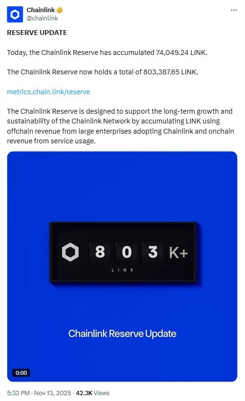 LINK 价格在新的吸筹浪潮中上涨——随着 Chainlink 巨鲸、交易员和买家的立场一致，19 美元会是下一个目标价位吗？