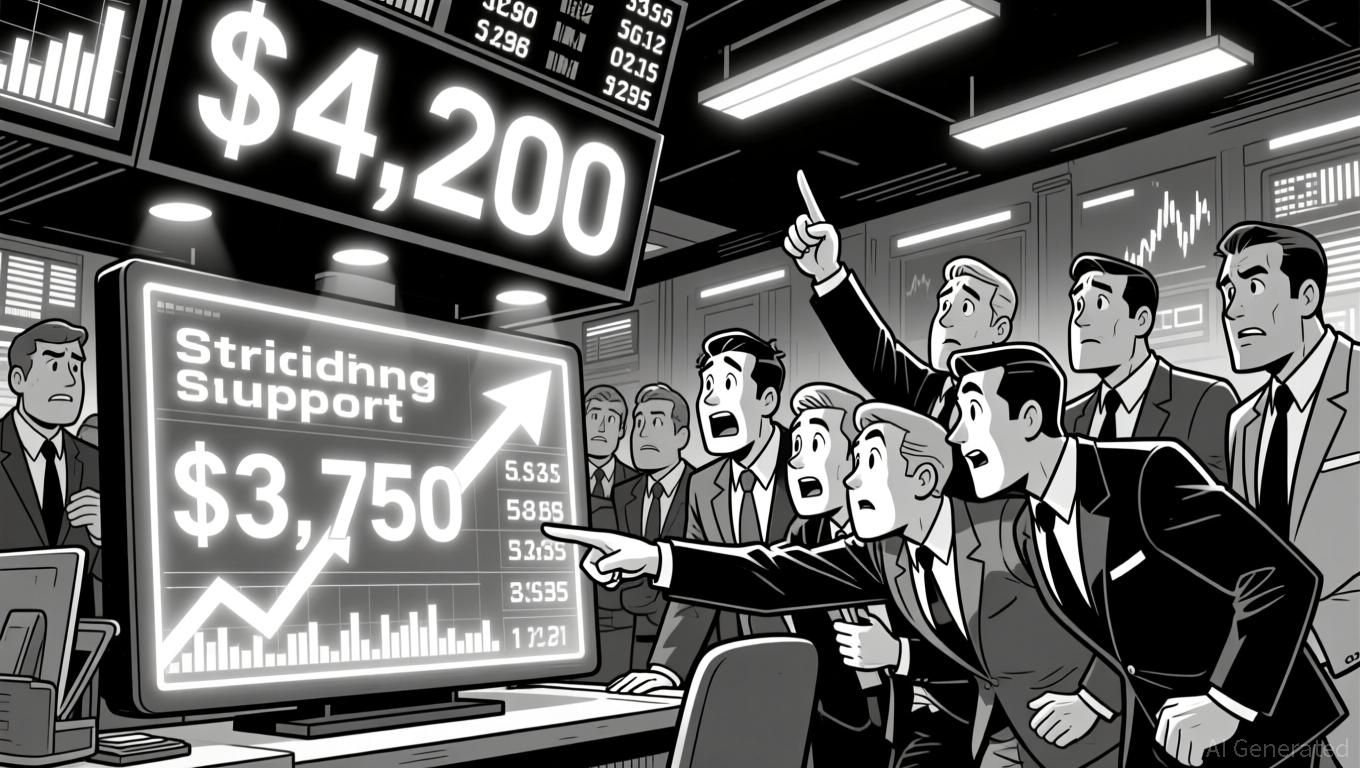 以太坊的关键支撑位 3750 美元及战略反弹潜力