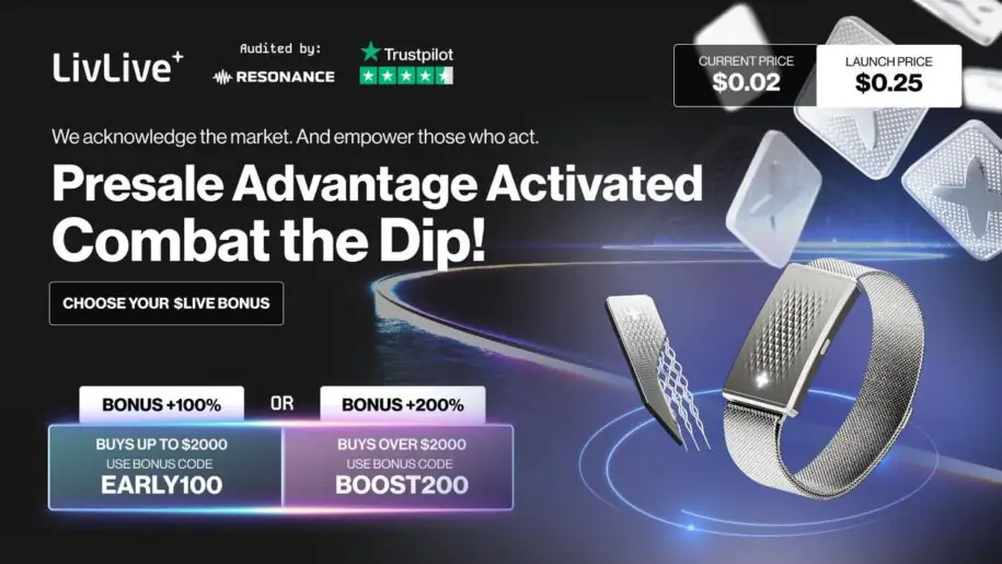 错过了以太坊 (ETH) 的大涨？LivLive 可能是现在最值得买入的加密货币，有望迎来反弹。