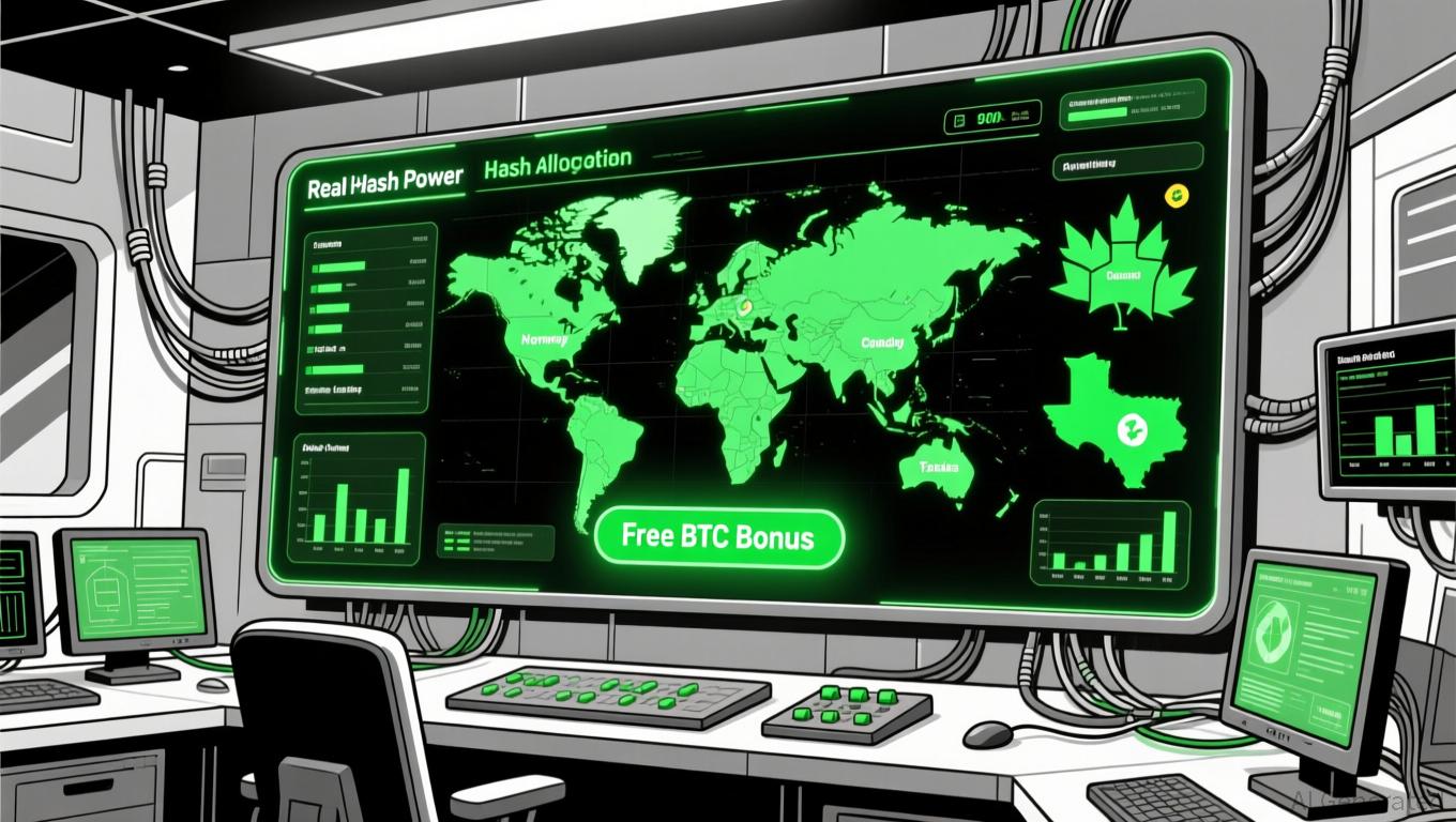 云挖矿：2025年加密货币新手的低风险入门途径
