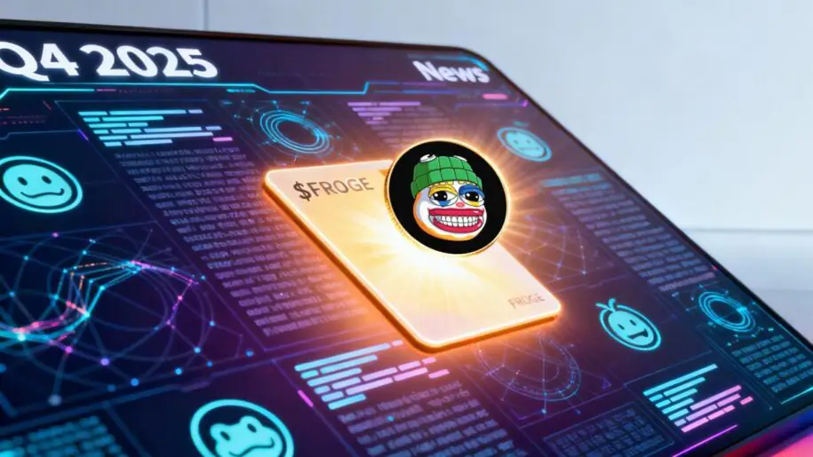 Memecoin 2025 年第四季度新闻综述：为什么 $FROGE 是现在最值得购买的加密货币？