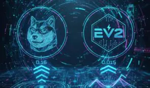 狗狗币价格预测：DOGE 会跌至 0.16 美元，还是 EV2 会跌至 0.015 美元？投资者认为预售可能带来 20-50 倍的回报。