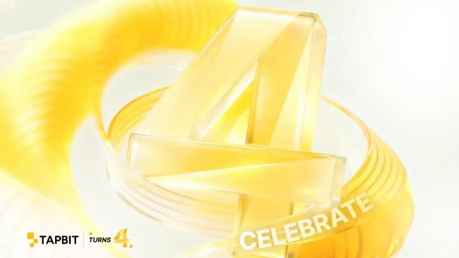 Tapbit 迎来四周年纪念，将继续专注于创新和用户信任。