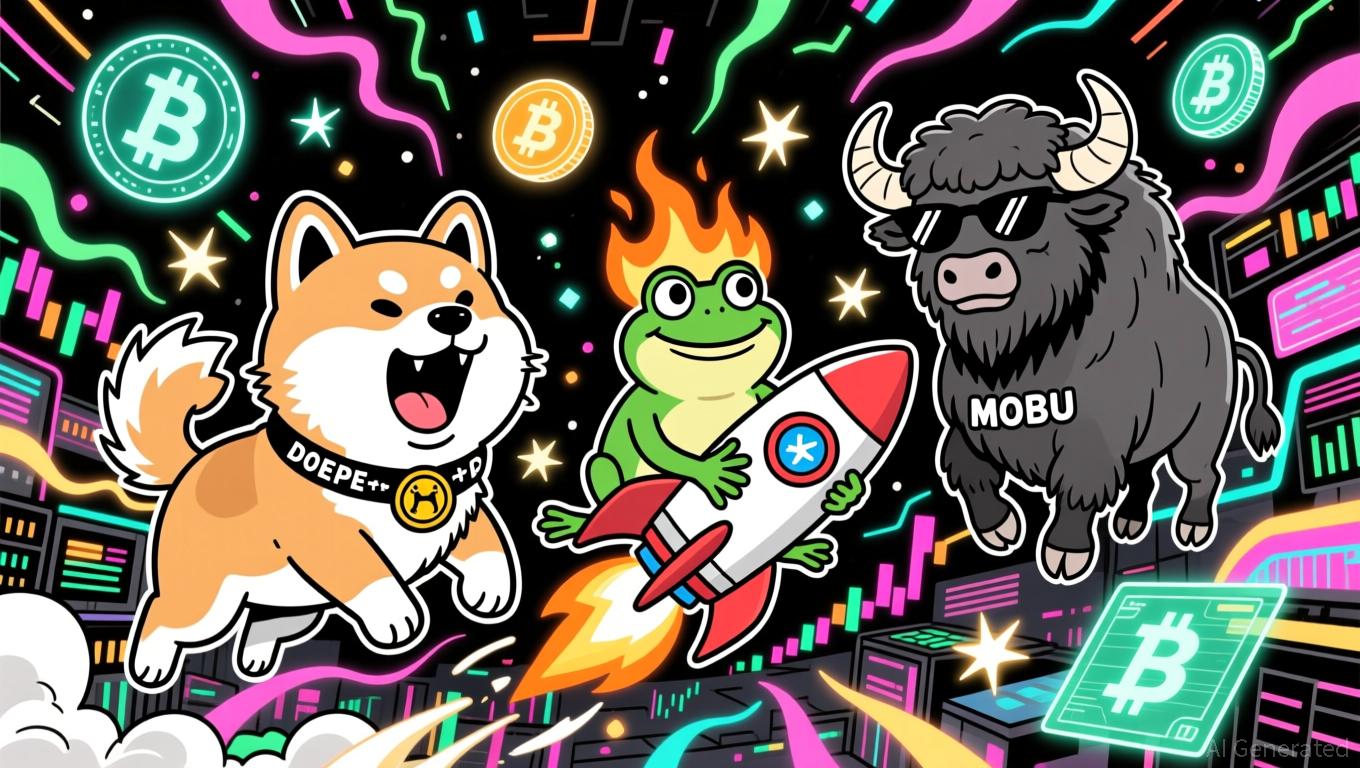 加密货币市场调整或重组：评估狗狗币 (DOGE)、PEPE 和 MOBU 的崛起