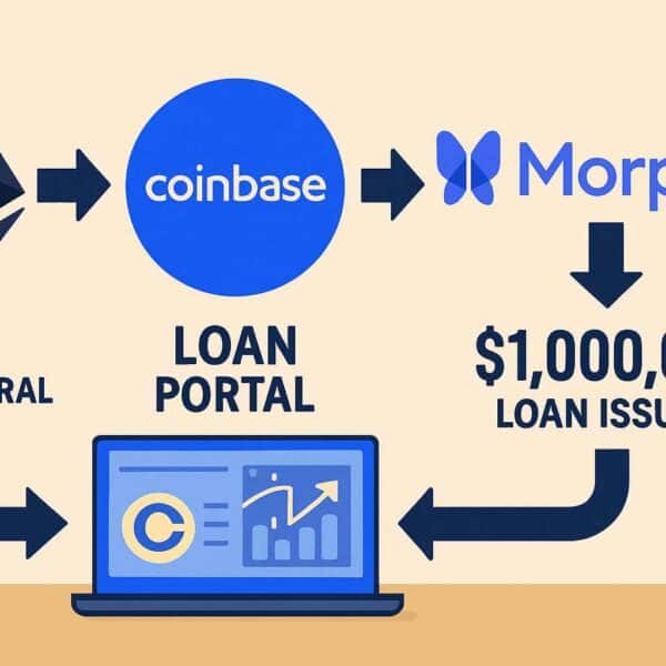 Coinbase推出最高达100万美元的以太坊抵押贷款