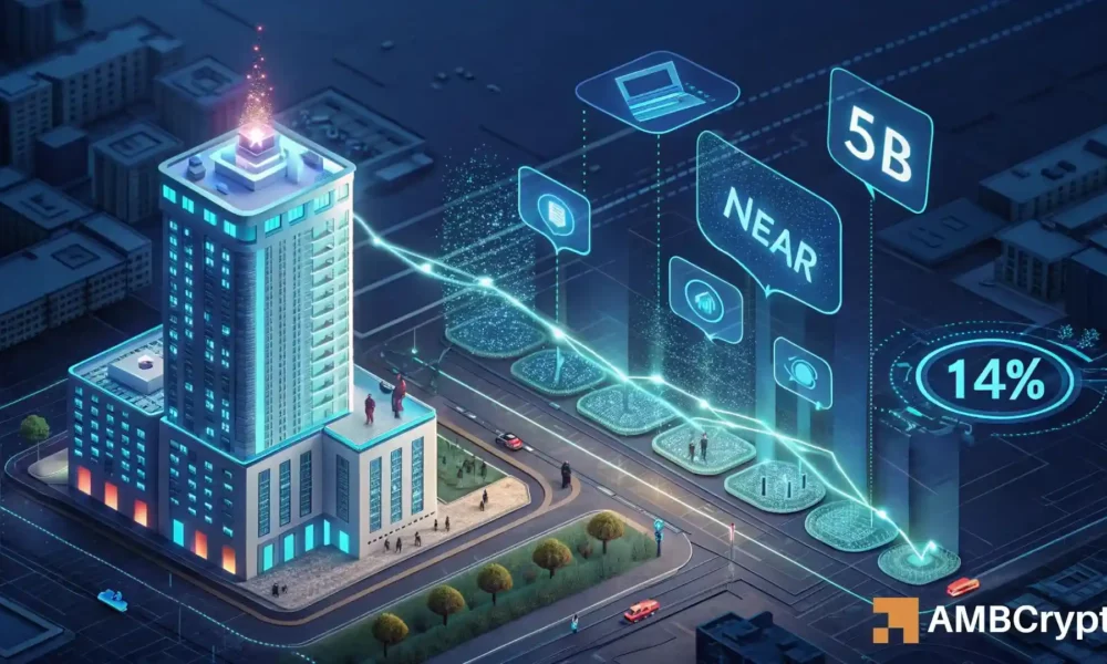 关于NEAR下跌14%的全部内容，以及交易者是否应该预期会有更多损失。