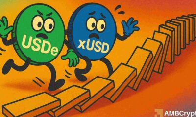 稳定币脱锚：USDe、xUSD 以及十月市场崩盘的后续影响