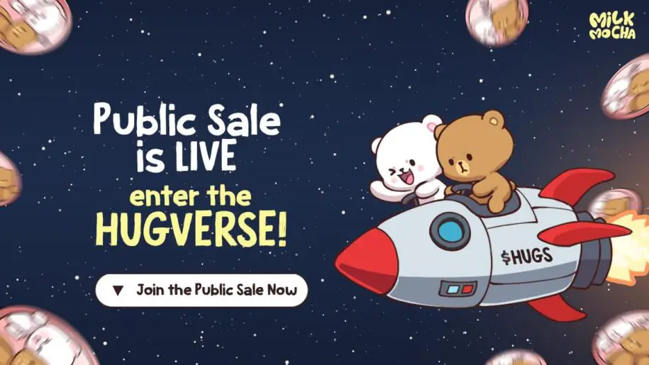 $HUGS 预售全球开启，Milk Mocha 的粉丝们助力全球加密货币热潮