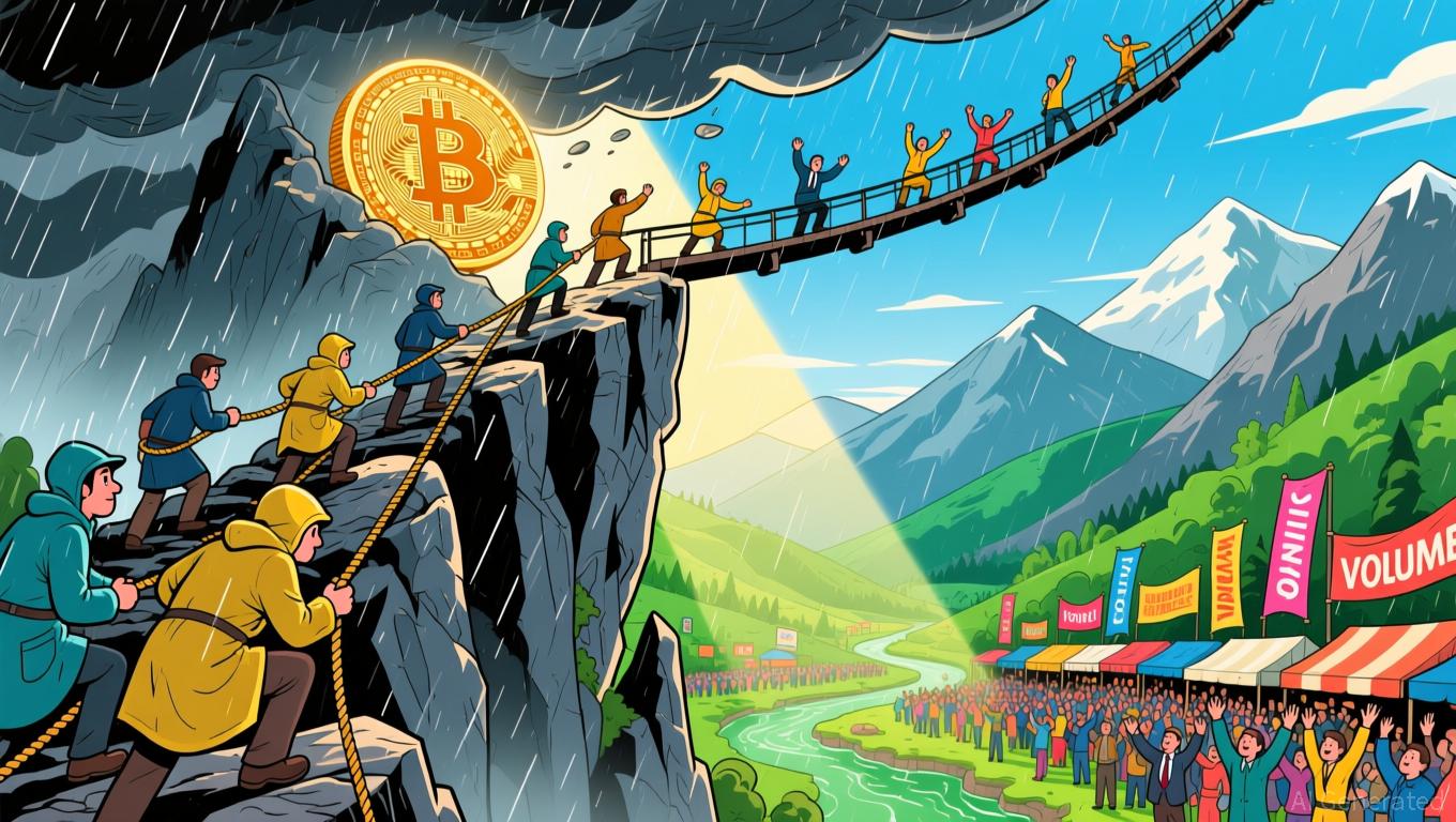 今日比特币新闻：比特币8万美元的考验：投降式下跌结束还是熊市加速？