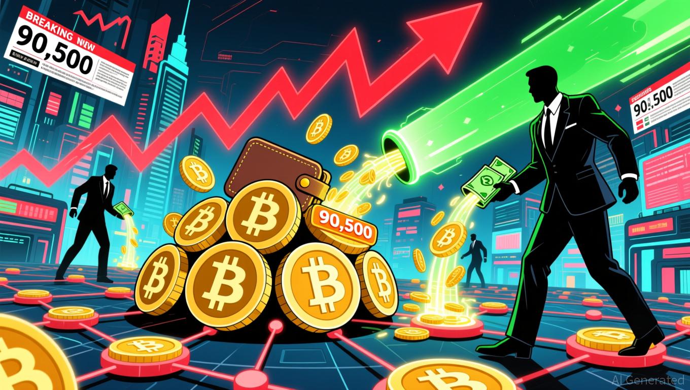 今日比特币新闻：比特币ETF资金外流与机构投资者的韧性发生冲突，9万美元关键关口逼近