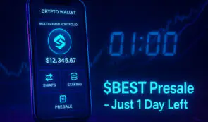 距离最佳钱包代币预售结束仅剩 1 天：它会是下一个爆款加密货币吗？