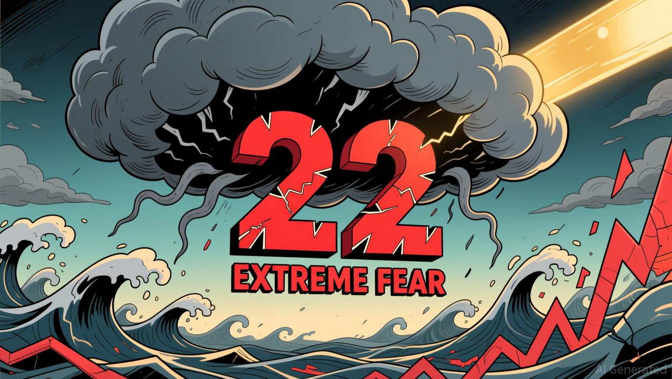 今日比特币新闻：比特币恐慌指数升至22，市场等待复苏催化剂