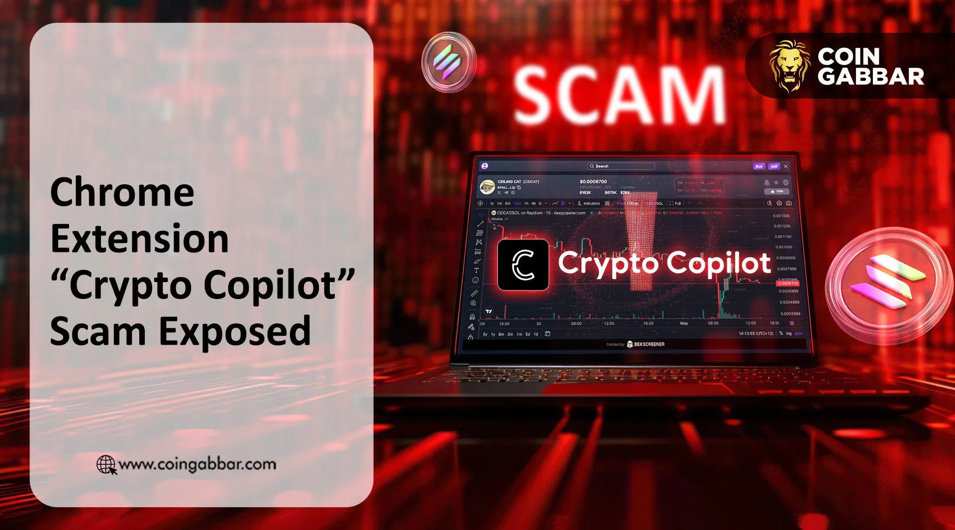 Crypto Copilot Chrome 扩展程序诈骗，通过隐藏代码窃取 Solana