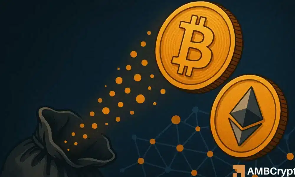 贝莱德转移了 4,044 个比特币和 80,121 个以太坊——但这不是新买入！