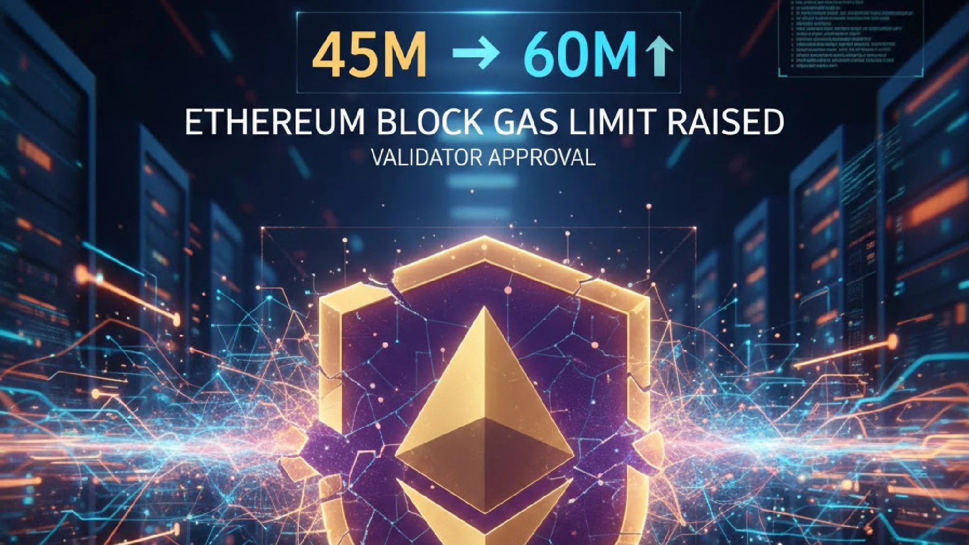 网络投票后通过了 6000 万以太坊区块 Gas 上限。