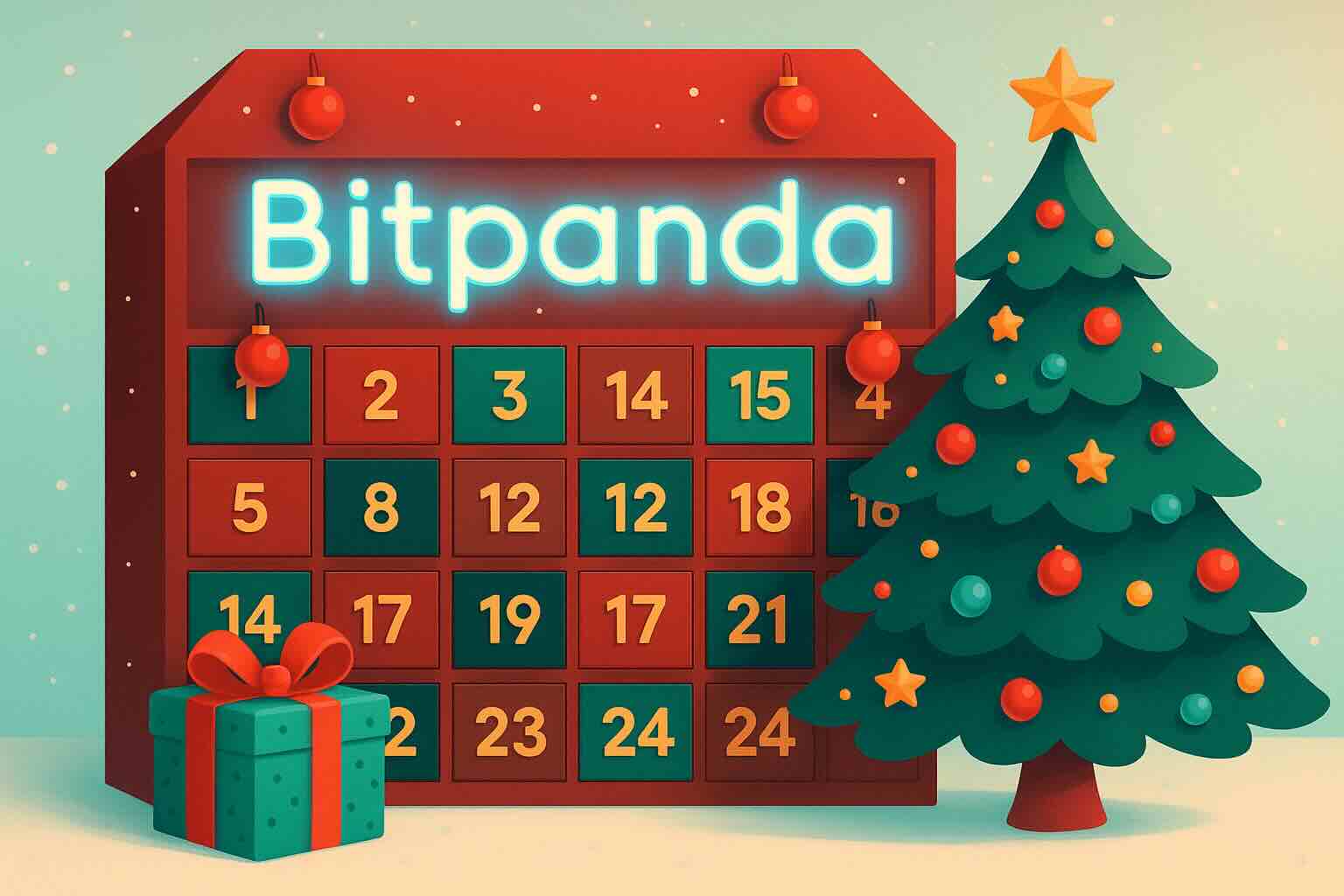 Bitpanda lance un calendrier de l’Avent exceptionnel avec 200 000 € de récompenses