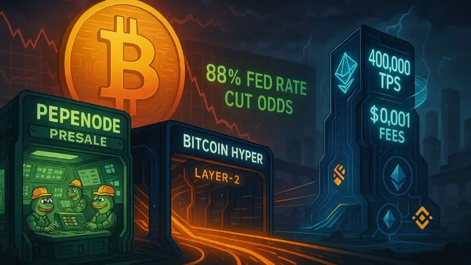 白银价格飙升，比特币价格暴跌；随着美联储降息可能性增加，最值得买入的加密货币预售商品越来越多