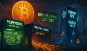 白银价格飙升，比特币价格暴跌；随着美联储降息可能性增加，最值得买入的加密货币预售商品越来越多