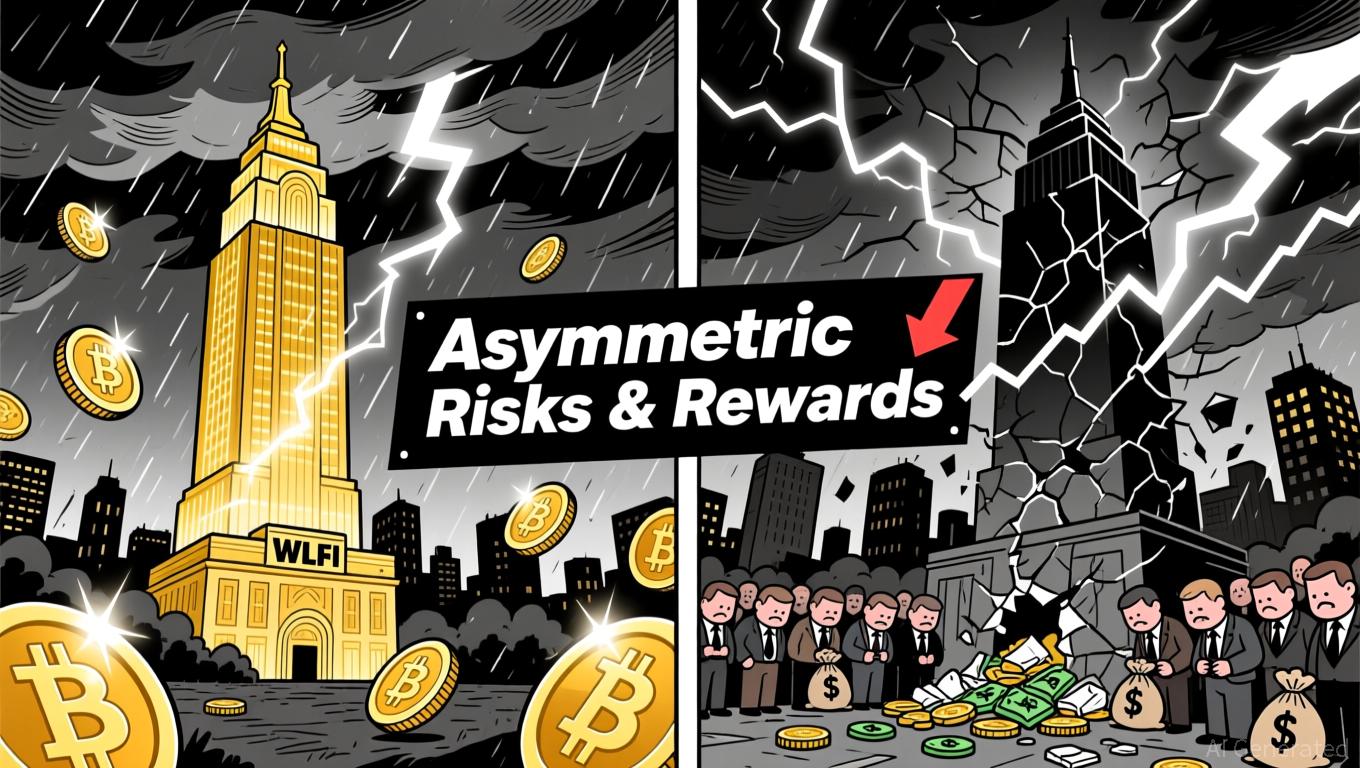 特朗普加密货币帝国的崩塌：动荡市场中散户投资者的警示故事